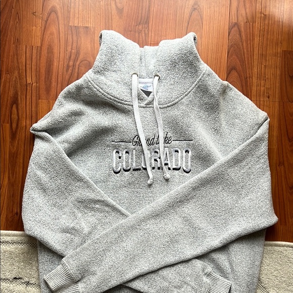 Gray Colorado Hoodie Sweater - Picture 1 of 3